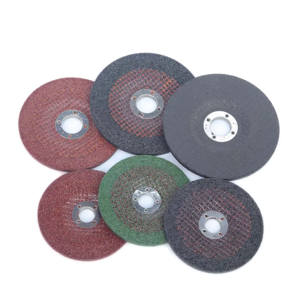 4.5" 115X6.0X22.2mm MPa ISO Resin Bonded Abrasive Grinding Wheels for Inox or Metal